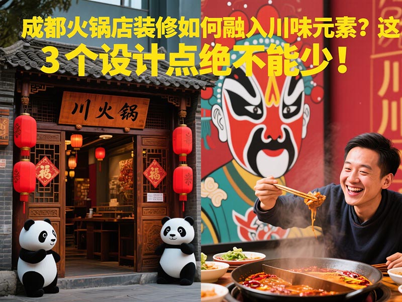 成都火鍋店裝修如何融入川味元素？這 3 個(gè)設(shè)計(jì)點(diǎn)絕不能少！