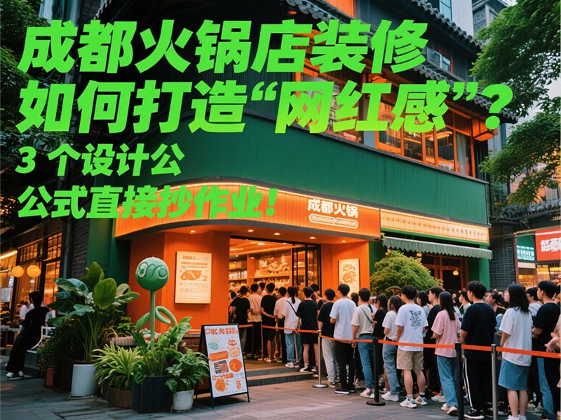 成都火鍋店裝修如何打造“網(wǎng)紅感”？3個(gè)設(shè)計(jì)公式直接抄作業(yè)！